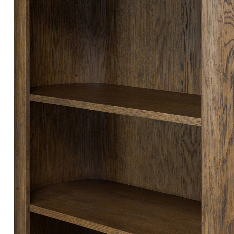 Pilar Bookcase, Medium Brown