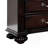Traditional Style Beautiful Nightstand, Dark Walnut