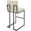 Tabouret de bar en acier inoxydable Privy Performance de Modway-240881307-240901635-240901840