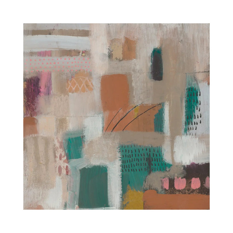 Abstract City I by Faith Evans-Sills - Gallery-Wrapped Canvas Giclée on Canvas, 18" H x 18" W, Wrapped Canvas