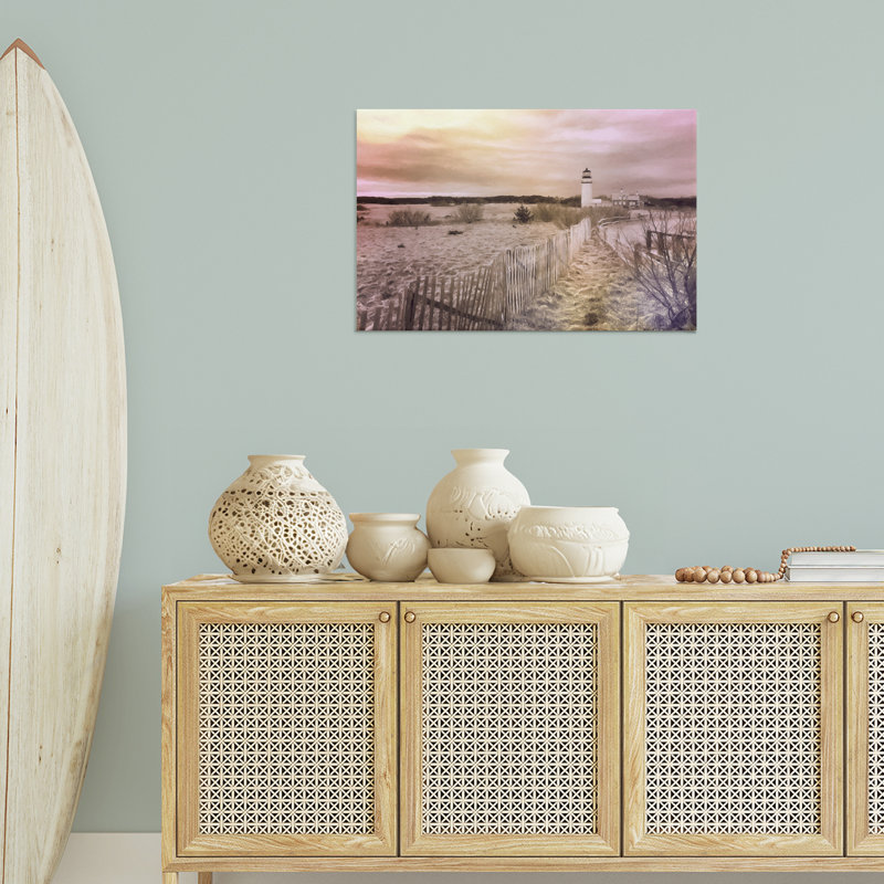  Art mural sur toile Path To Lighthouse View par Graffi *ee Studios, H 20 po x l 30 po