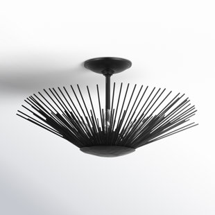 3 Light Semi Flush Mount