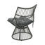 Chaise et table d'appoint