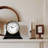 Roman Numeral Solid Wood Quartz Movement / Crystal Tabletop Clock-34476476