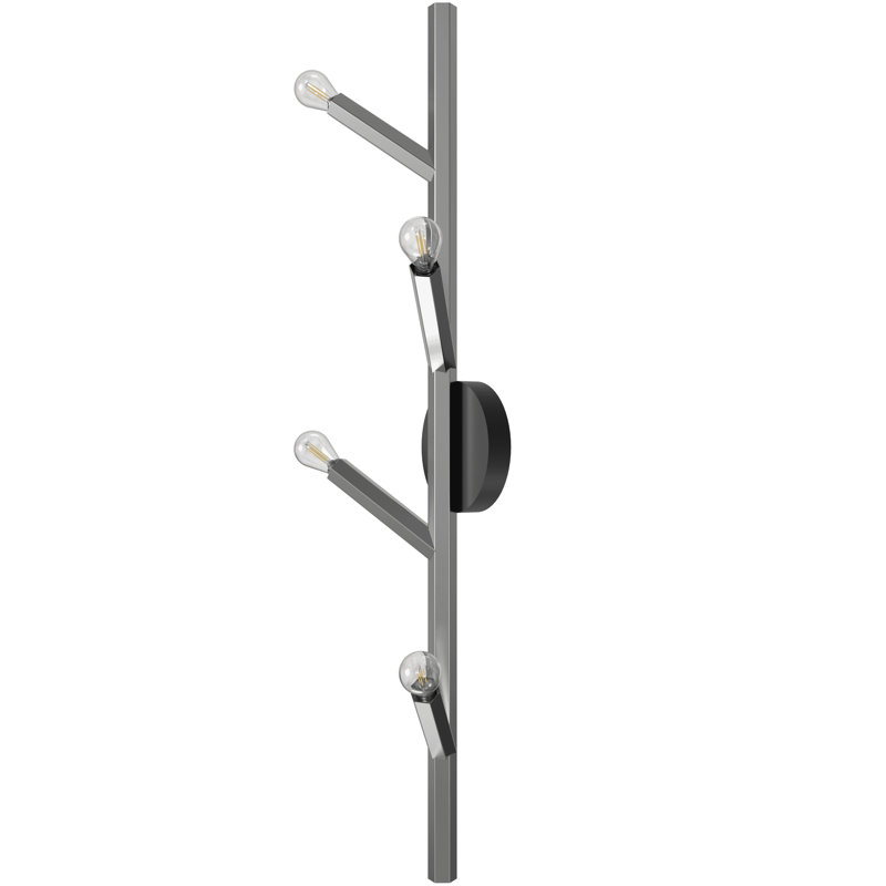 Oaks Wallchiere, Polished Nickel