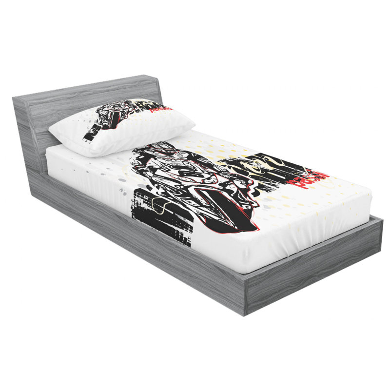 Microfiber Sheet Set, Twin XL Sheet Set with Fitted Sheet