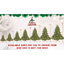 Arbre de Noël 5 pieds pleine forme avec 350 lumières UL, branches mixtes en PE / PVC, 1129 pointes, base large pour les espaces spacieux, structure à charnières, support en métal stable-143790368-143790370