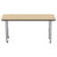 Table rectangulaire d'activité rectangulaire avec pieds réglables-49447499-124943183-99105923