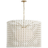 Catania 40" Hanging Shade With Cream Woven Rope