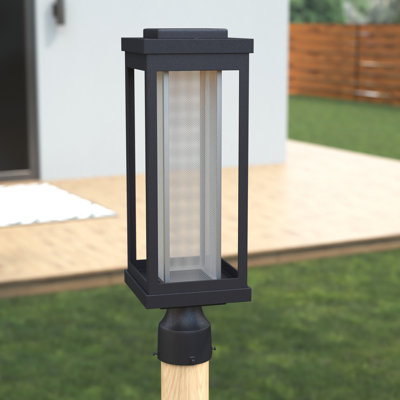 Tête de lanterne d'extérieur 1 lumière DEL Ardisj