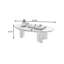 Table basse ovale en pierre-129221775