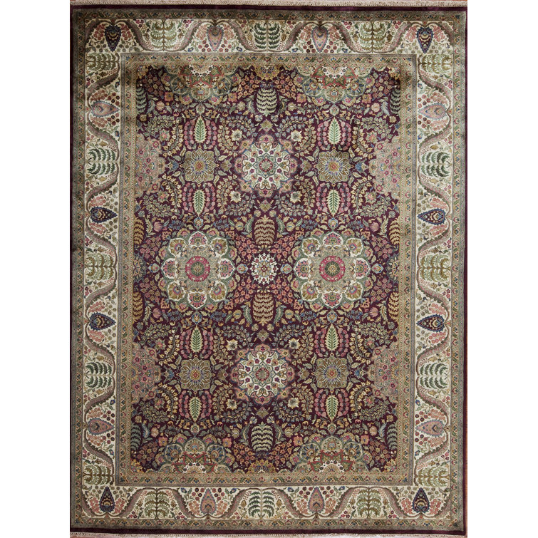 Golden Age Hand Knotted Wool Area Rug