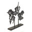 ANGEL FISH SHOAL Iron Ornament 33cm-92166231