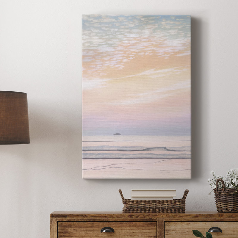 Crystal Shores I -Galerie enveloppée Cavas, H 48 po x l 32 po