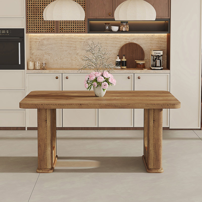 Table de salle à manger élégante, table de cuisine