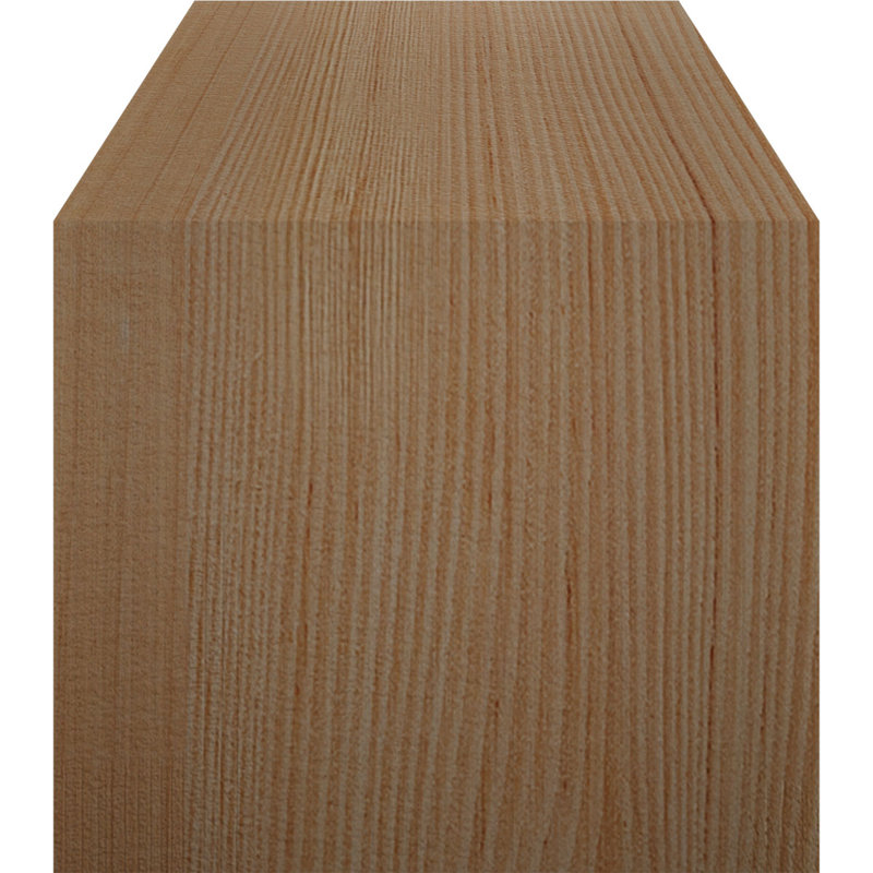 Attelle de genou traditionnelle, H 8 po x l 5,5 po x P 8 po, Douglas (lisse)