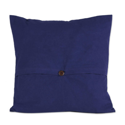 Cylena Cotton Floral 16" Throw Pillow Cover