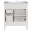 Meuble-lavabo de salle de bain moderne 30 po avec lavabo supérieur-559273688