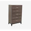 Garde-robe simple en bois 5 pièces