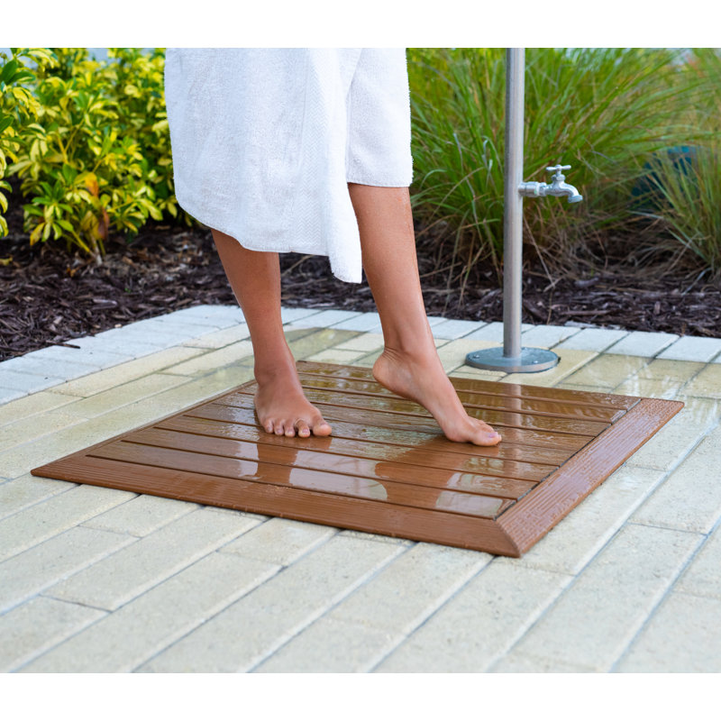 Plastic / Acrylic Non-Slip Bath Rug, Roman Antique
