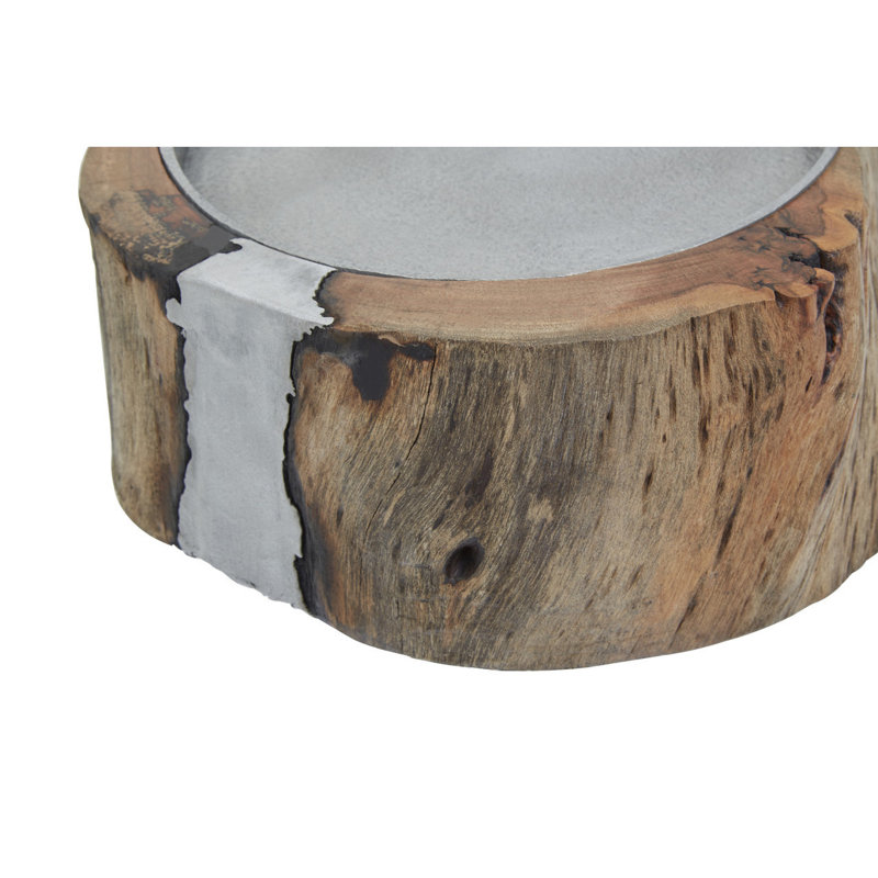 Caines Wood Tabletop / Centrepiece Hurricane