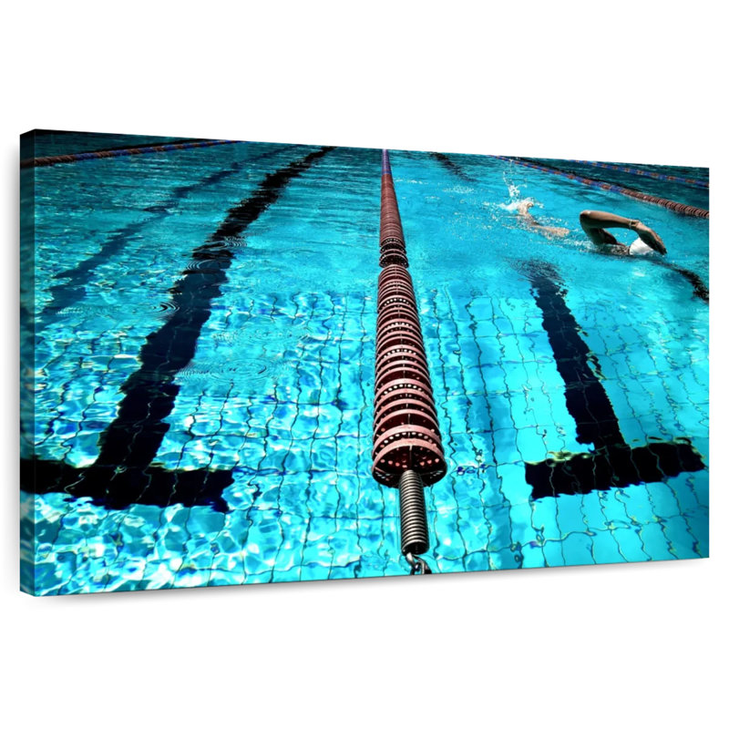 Sireci Into The Swimming Pool, 8" H x 12" W