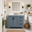 Meuble-lavabo sur pied simple 30 po avec comptoir en quartz Rawsonville-1186422754-1213159731