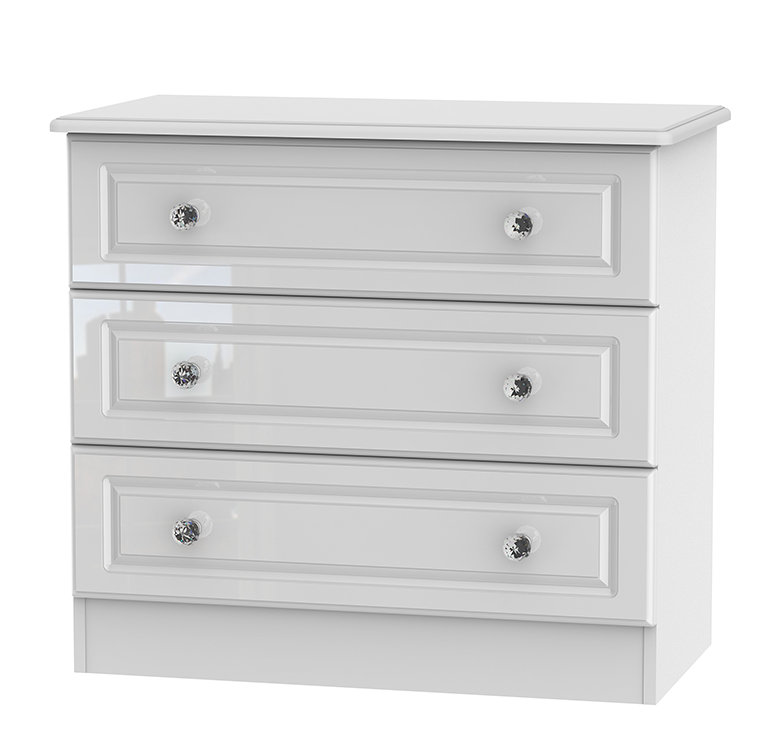 Fully Assembled Jacey 3 Drawer Chest