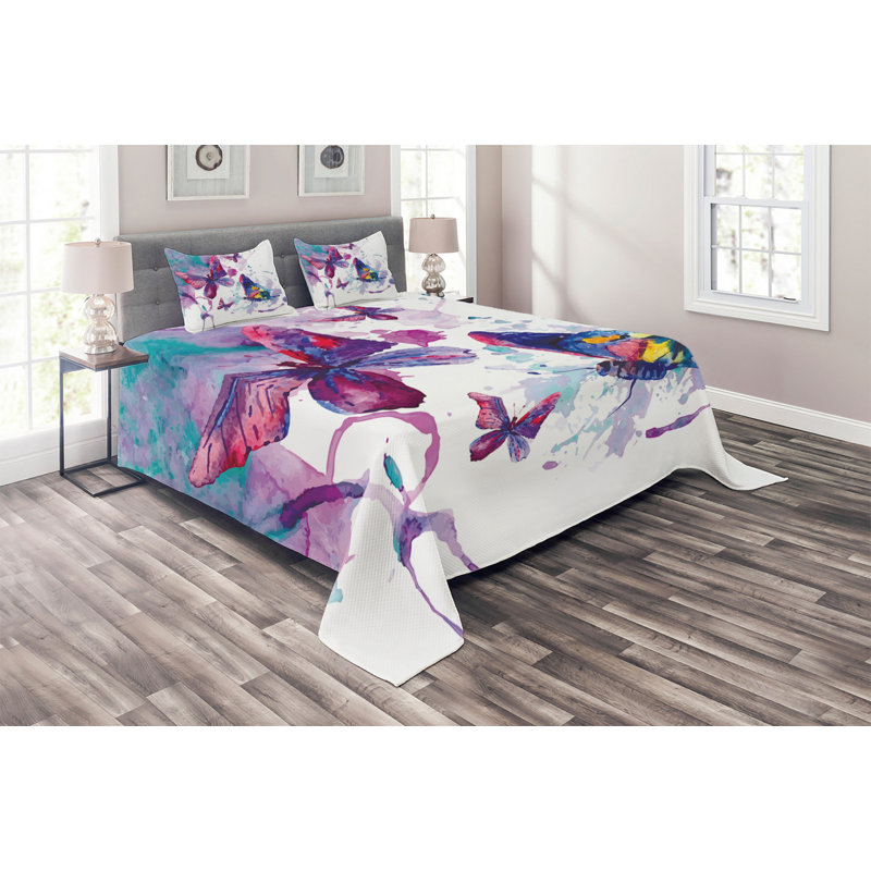 Farmhouse / Country Polyester Coverlet