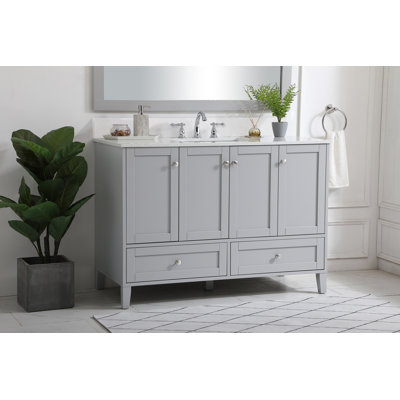 Ensemble de meuble-lavabo simple 48 po Selma