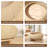 Sleeping in the Bowl Cat Bed, Hand-Woven Cat Nest With Soft Cushion And Non-slip Base-33619083