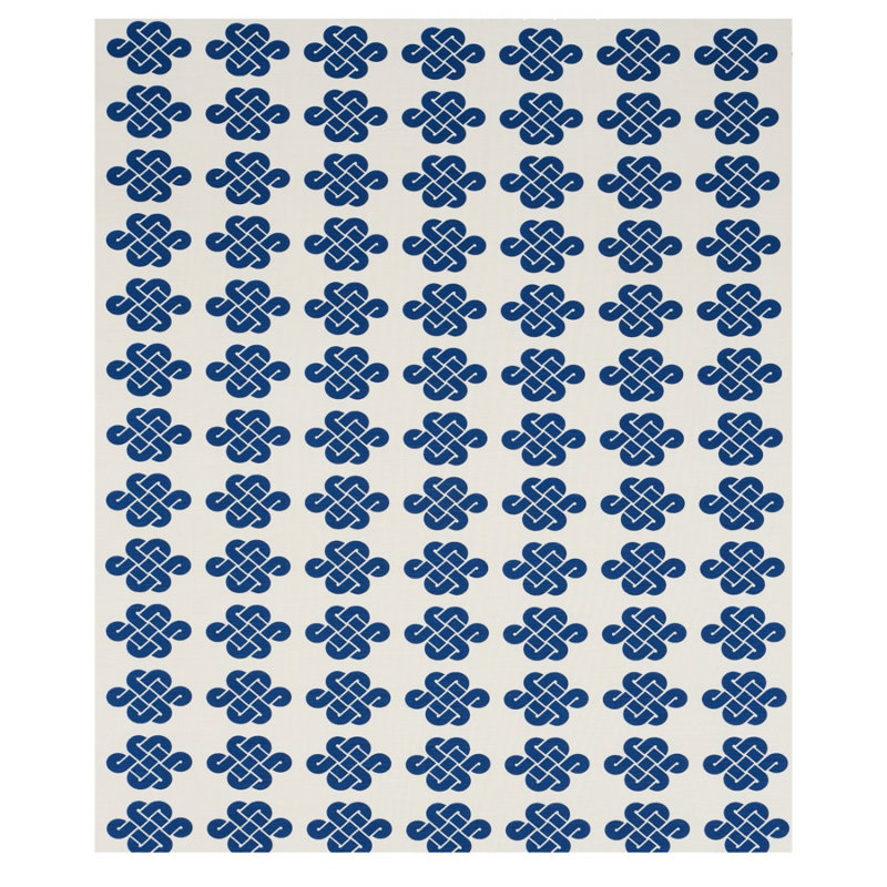 Tissu Penelope, Bleu