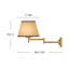 Hinkley Sonia Task Light Sconce-934317532