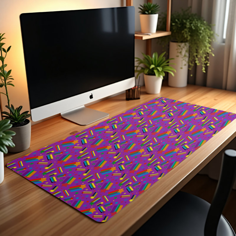 Polyester Desk Pad, 31.5x15.5