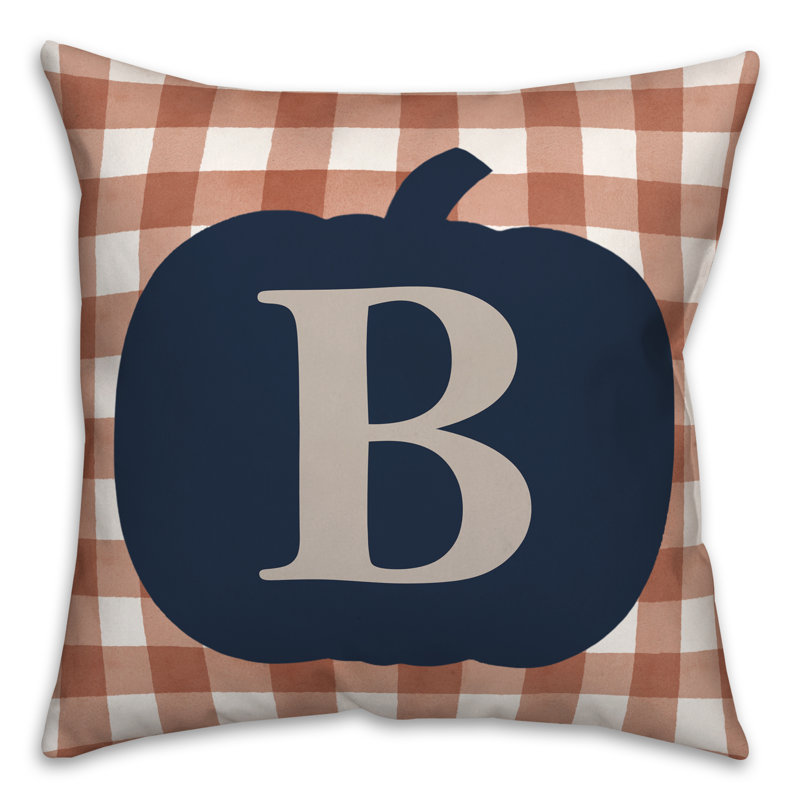 Plaid Reversible Throw Pillow