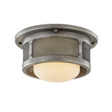 1 - Light Simple Drum Flush Mount