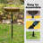 Redwan Oval Polyresin Bird Bath Bowl with Metal Stake -137006277