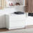 Devi White Wall Mounted Wood Closet System-235098088
