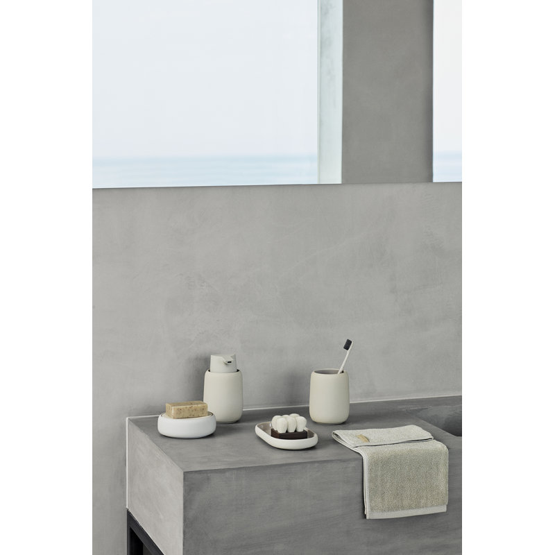 Sono Bathroom Storage Container, Moonbeam Cream