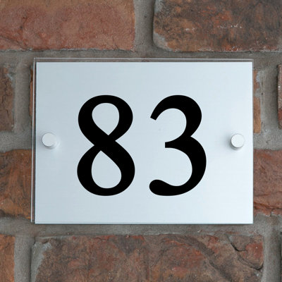 Champy 15cm H Plastic House Number