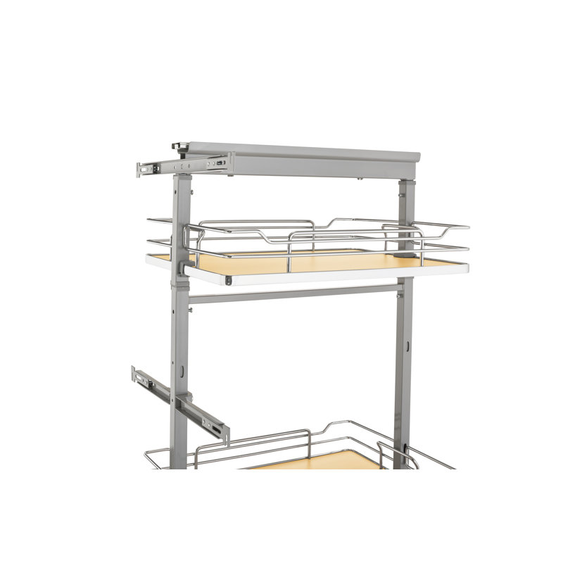 Système de garde-manger ajustable Rev-A-Shelf, H 43,4 po x l 16 po x P 21,7 po, Érable