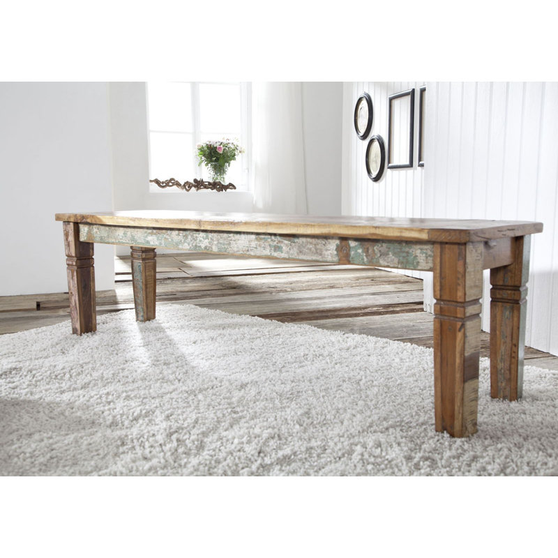 Nature Of Spirit Solid Wood Bench, H45 x W140 x D40 cm