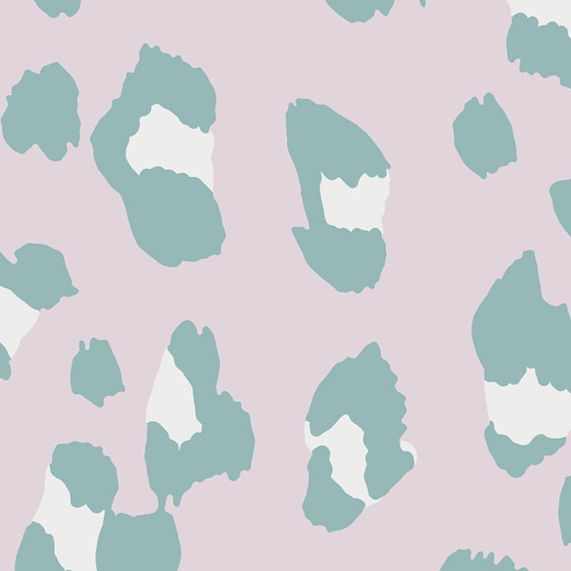 Animal Print Wallpaper Double Roll, Bubblegum