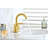 Derengge Centerset Bathroom Sink Faucet With Push-Up Overflow Drain