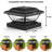 Low Voltage Solar Powered Integrated LED Fence Post Cap Light Pack-86725241