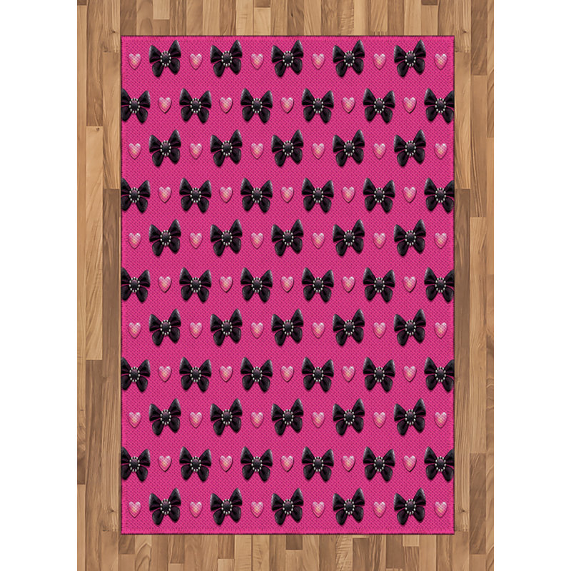 Tapis décoratif à longues fibres en polyuréthane à haute densité Pearls, Rectangle— 4 pi x 5 pi 8 po