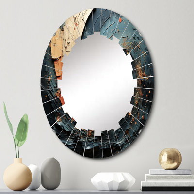 Glesea - Miroir mural moderne ovale