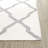 Rodgers Hand Woven Flat Weave Wool/Viscose/Cotton Geometric Rug in Ivory/Gray-667012073