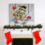 « Holly Jolly Snowman »-reproduction sur toile tendue-1310732239