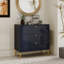 Commode haute et commode à 3 tiroirs haute brillance 32 po-994434600